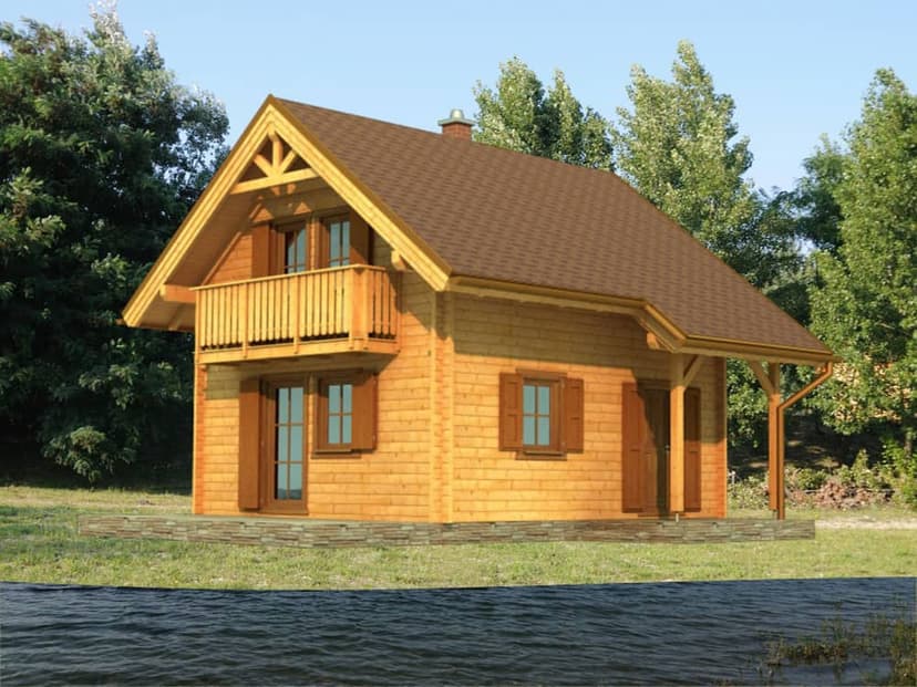 Chaty dvojpodlažné